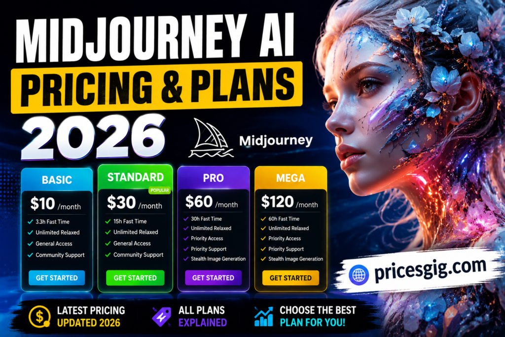 Midjourney AI Pricing & Plans 2026