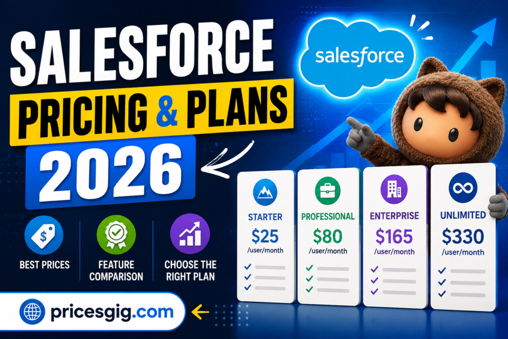 Salesforce Pricing & Plans 2026